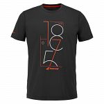 Babolat Exercise Graphic Tee Black